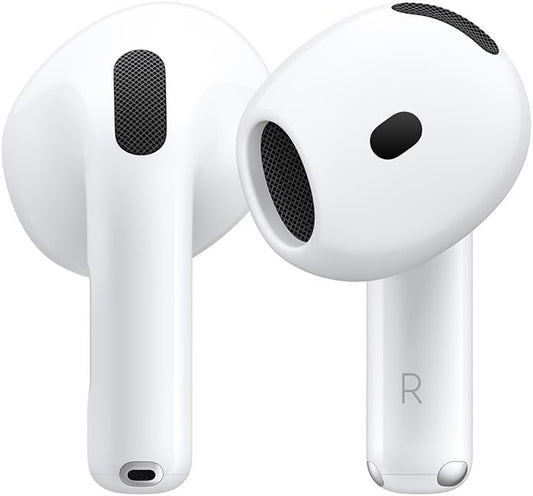 Audífonos Apple AirPods 4ta Gen Bluetooth con Estuche de Carga Alámbrico, Blanco