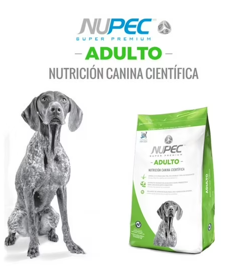 Nupec Croquetas para perro adulto de raza mediana y grande sabor mix de 8 kg