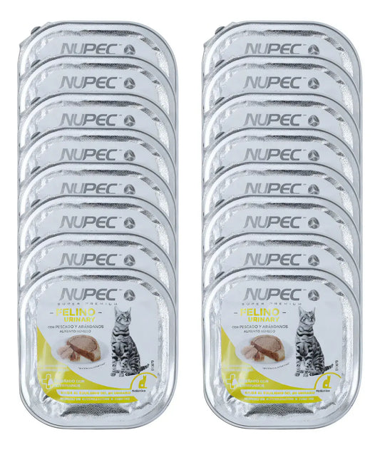 Nupec Lata Urinary Gato Húmedo Pescado 16 Latas