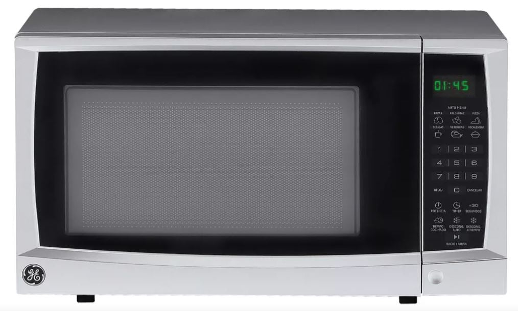 Horno de Microondas 0.7 Plata y Negro GE Appliances