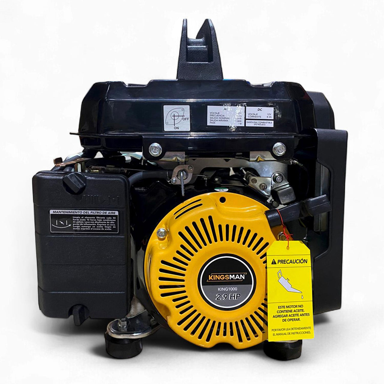 Generador Portatil A Gasolina 110V 2.9 HP Corriente