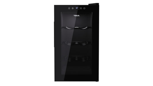 Enfriador de vinos Teka, Negro, 8 botellas