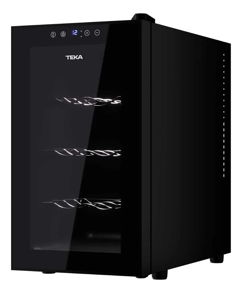 Enfriador de vinos Teka, Negro, 8 botellas