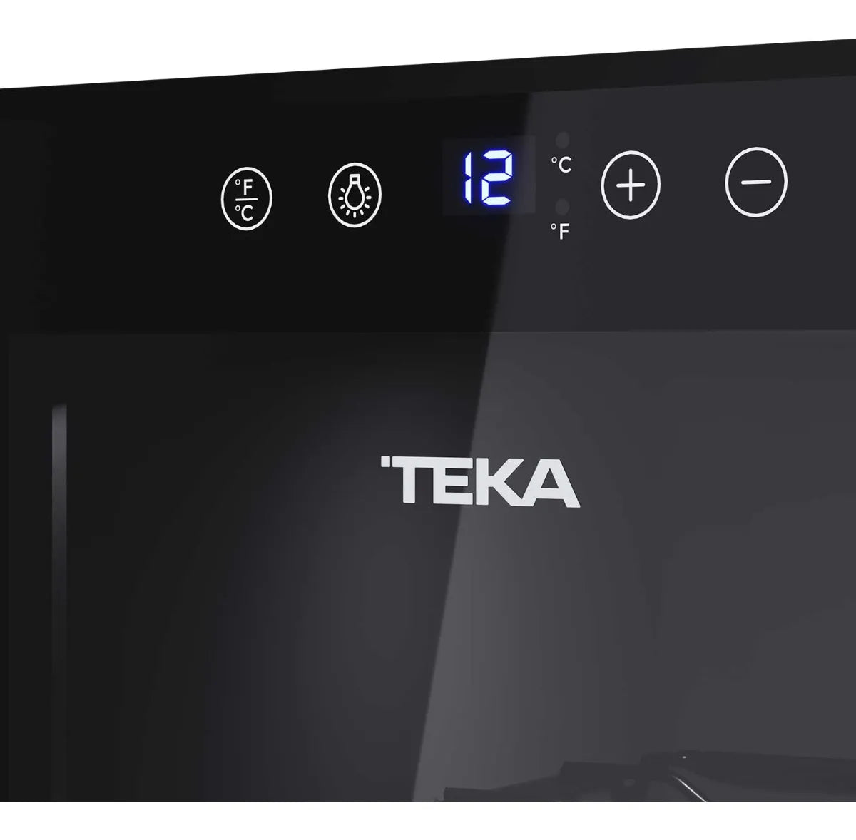 Enfriador de vinos Teka, Negro, 8 botellas