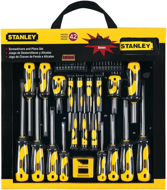 Juego de desarmadores Stanley, 42 piezas