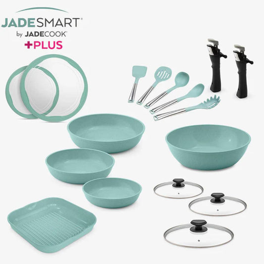 Bateria de cocina Jade Smart de 17 Piezas