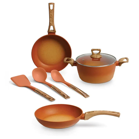 Batería de cocina Sofia Terracook 7 Pzas