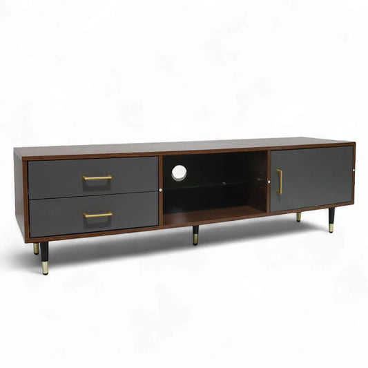 Mueble para TV 55 Tipo Cómoda MDF Melamina Vintage Organizador