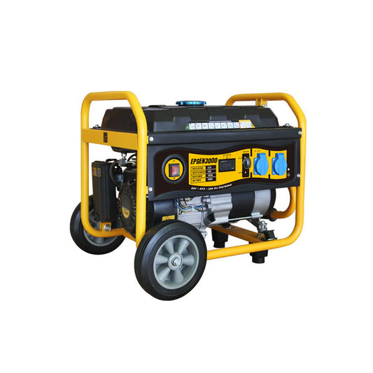 Generador de Gasolina 3000W 120V Tanque 15L Portátil