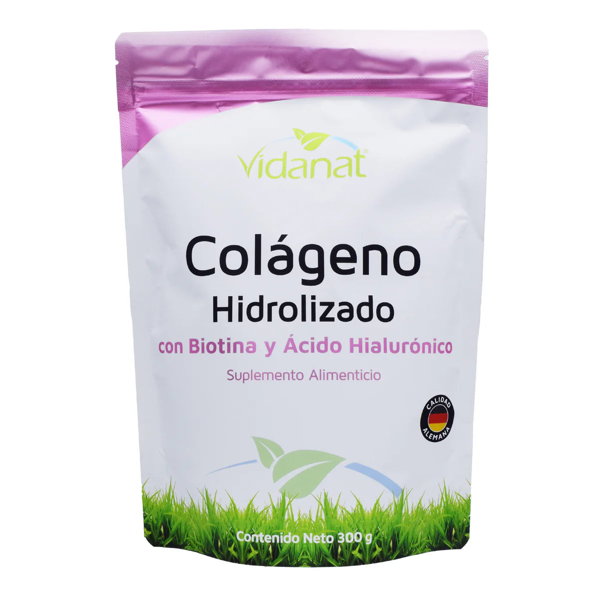 Colágeno Hidrolizado con Biotina Vidanat - Paquete de 2