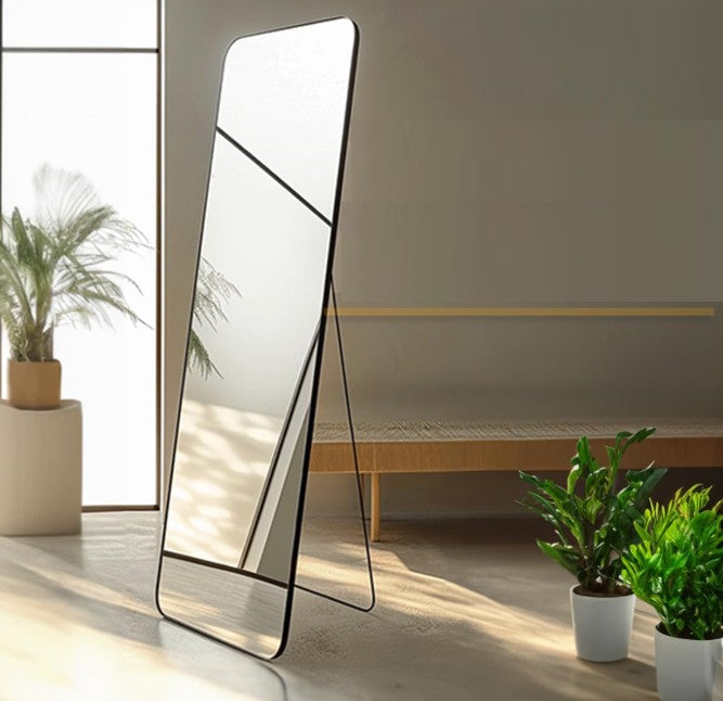 Espejo de Pie y Pared para Dormitorio Recamara Sala e Interiores, Cuerpo Completo