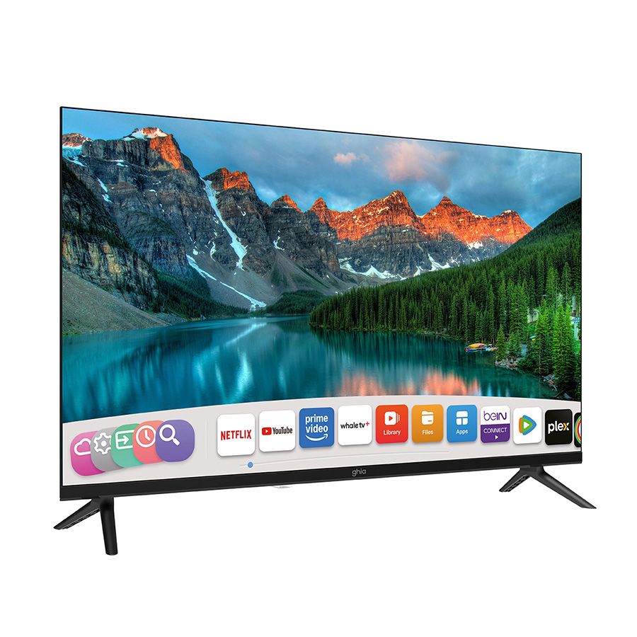 Smart TV Ghia Whale D-LED 32″, Resolución HD, Dolby Audio