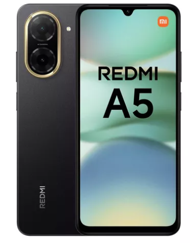Teléfono Celular Xiaomi Redmi A5 6.8″ Dual SIM, 64GB, 3GB RAM, Negro