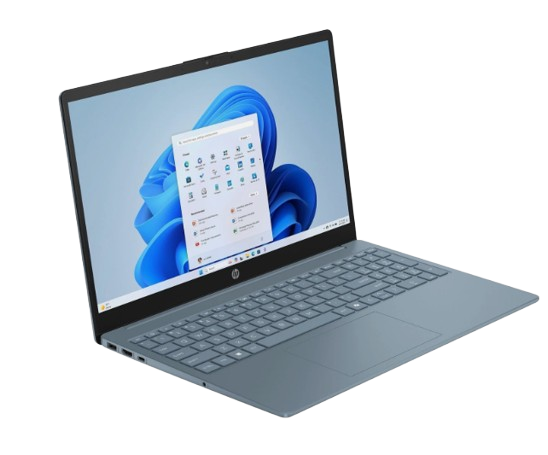 Laptop HP 15.6 HD Intel N200, 4GB RAM, 128GB SSD, Gris Windows 11 Home