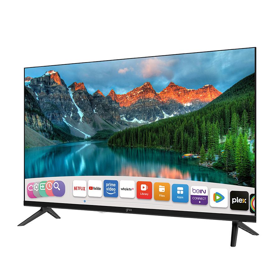 Smart TV Ghia Whale D-LED 32″, Resolución HD, Dolby Audio