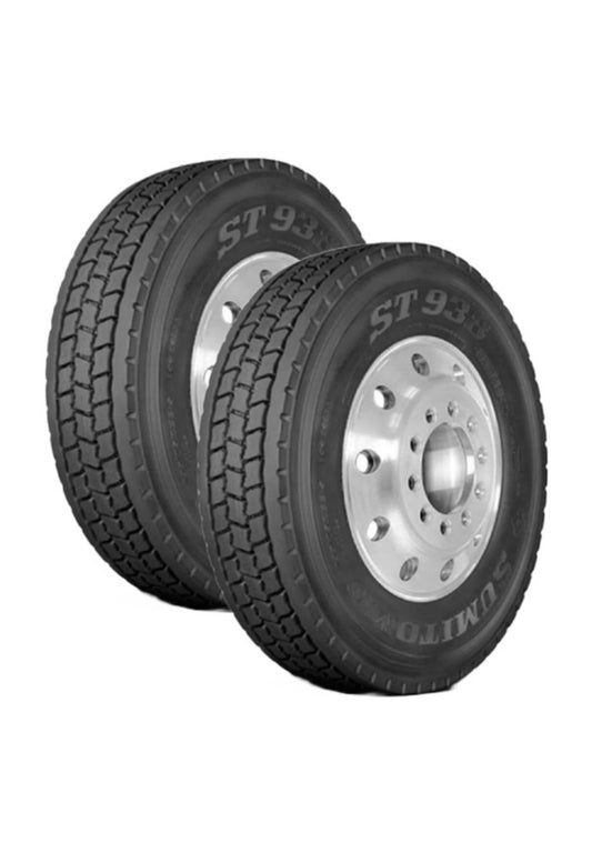 Llantas 11 R22.5 SUMITOMO TBR ST938 146/143L (TR) Paquete de 2