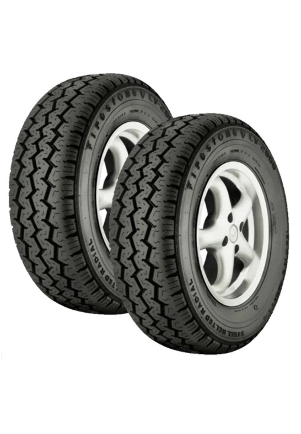 Llantas 185 R14 FIRESTONE CV-2000 100P Paquete de 2
