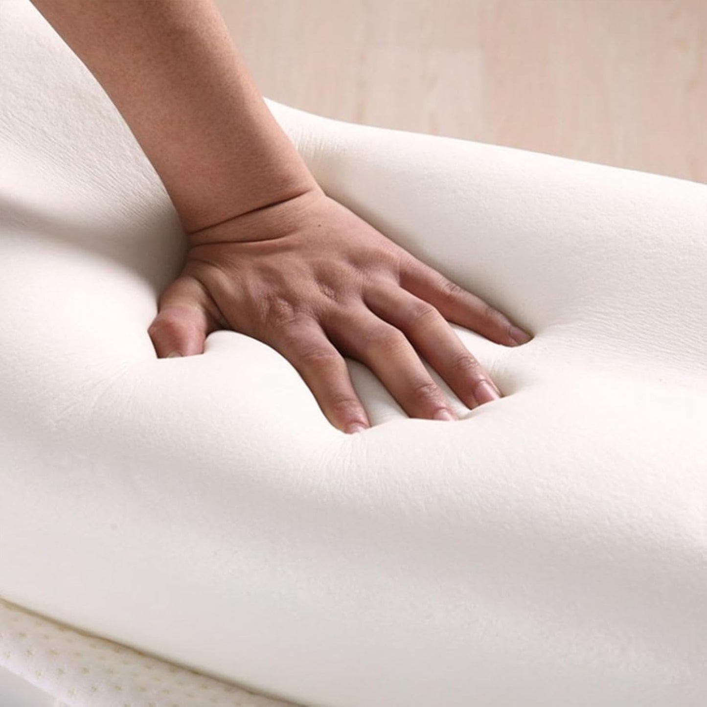 Combo Colchon Bruc King Size Con Almohada Memory Foam 4 Piezas