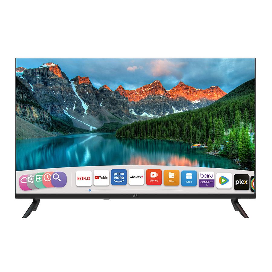 Smart TV Ghia Whale D-LED 32″, Resolución HD, Dolby Audio