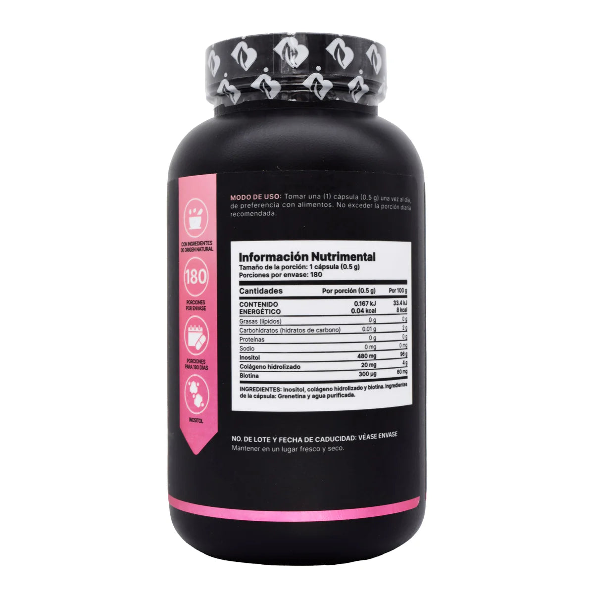 Inositol Myo Balance Blife 180 Cápsulas Paquete de 2