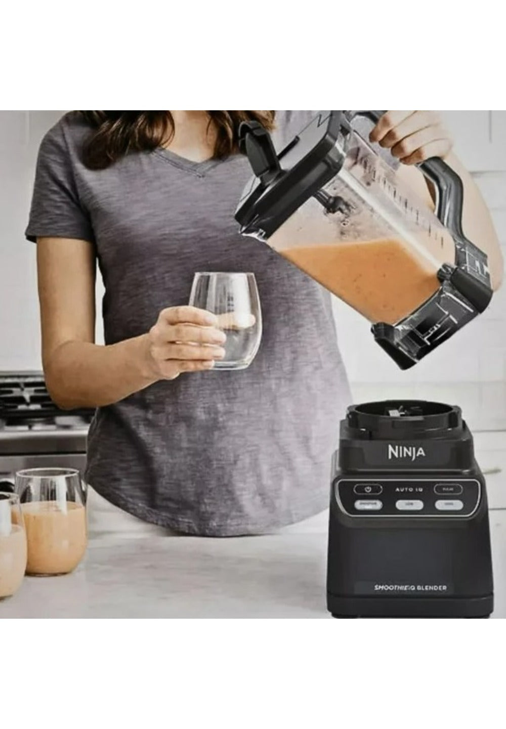Combo Bateria de Cocina Sofia Colors 20 Pz + Ninja Licuadora Ninja Smoothie IQ Jarra 72 oz Auto-iQ