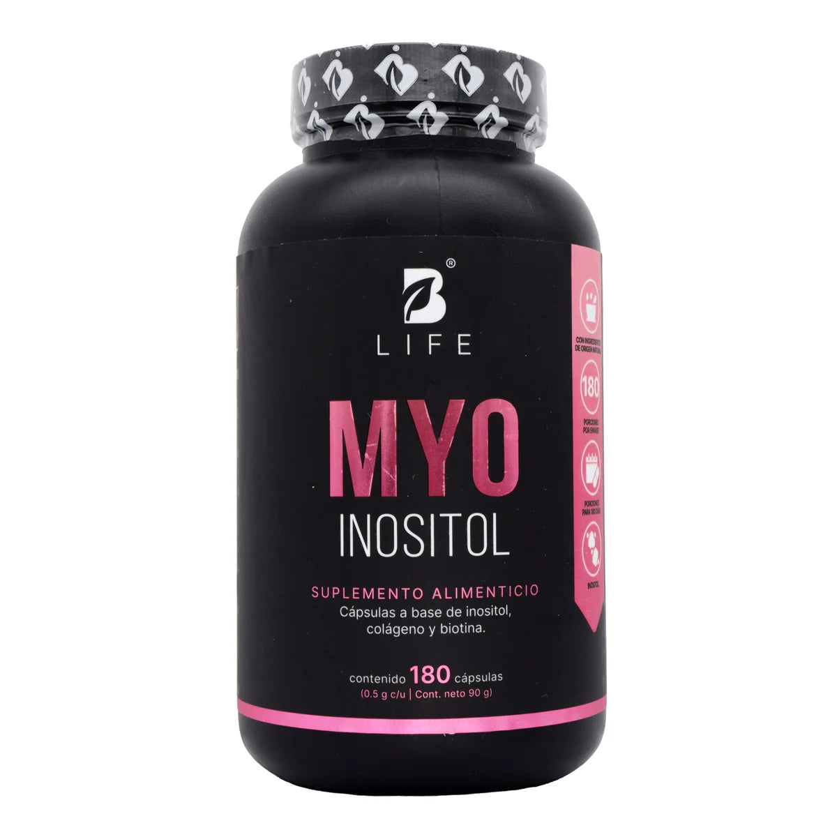 Inositol Myo Balance Blife 180 Cápsulas Paquete de 2