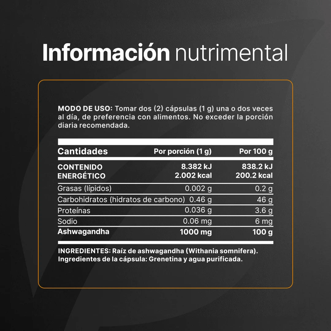 Ashwagandha para Bienestar General Blife 200 Cápsulas - Paquete de 2