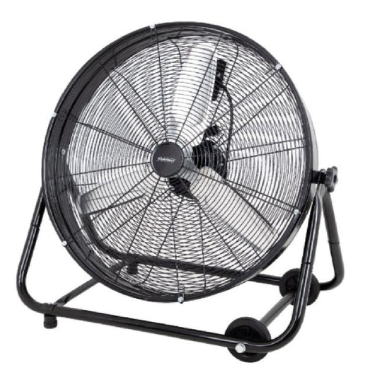 Ventilador De Piso Industrial 24 Pulgadas Aluminio