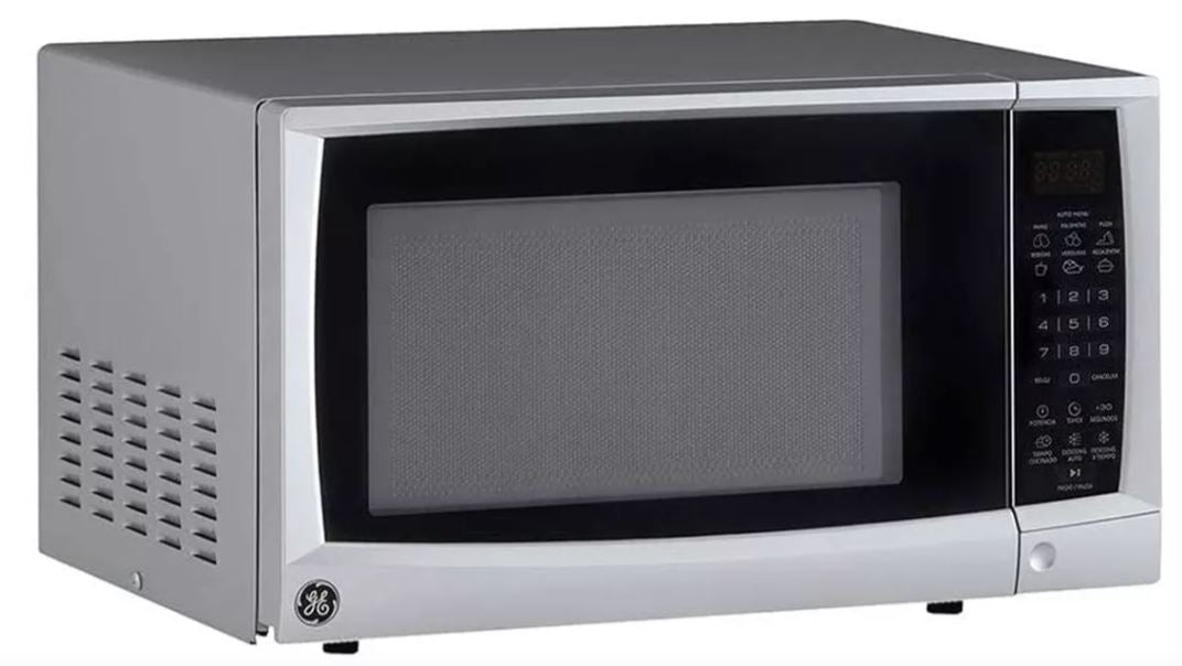 Horno de Microondas 0.7 Plata y Negro GE Appliances