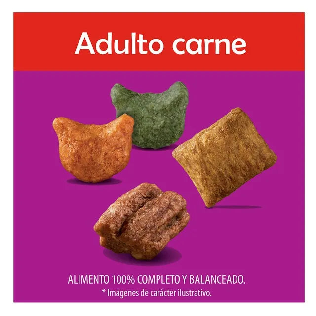 Whiskas Croquetas para Gato 9 kg, Carne, Sabor Original